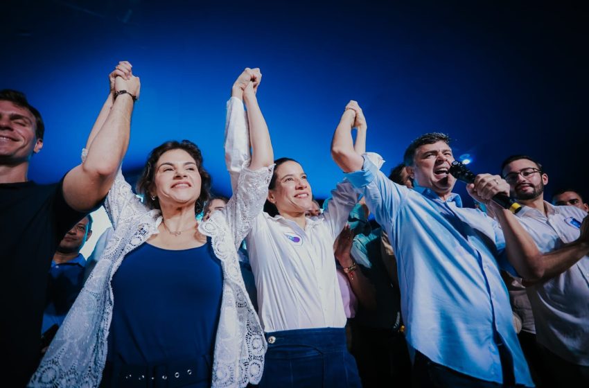  Federação União Progressista reafirma apoio à reeleição de Raquel Lyra em ato político no Recife Evento liderado por Eduardo da Fonte reuniu prefeitos, deputados e lideranças de todo o Estado para fortalecer aliança em torno da governadora de Pernambuco.