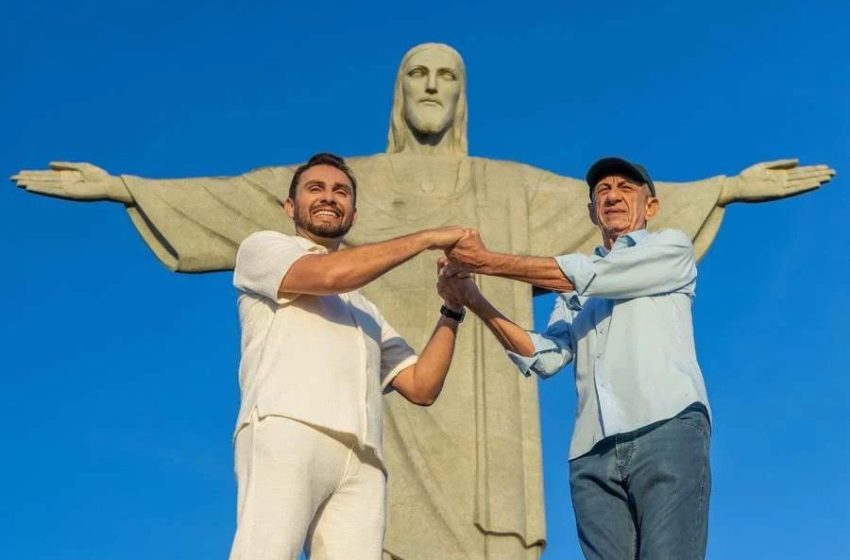  Mano Walter e Fagner unem gerações em “Sem Deus É Ruim”, gravada aos pés do Cristo Redentor Nova parceria entre os artistas nordestinos aposta em uma mensagem de fé, esperança e propósito, com audiovisual intimista gravado em um dos cartões-postais mais emblemáticos do país.