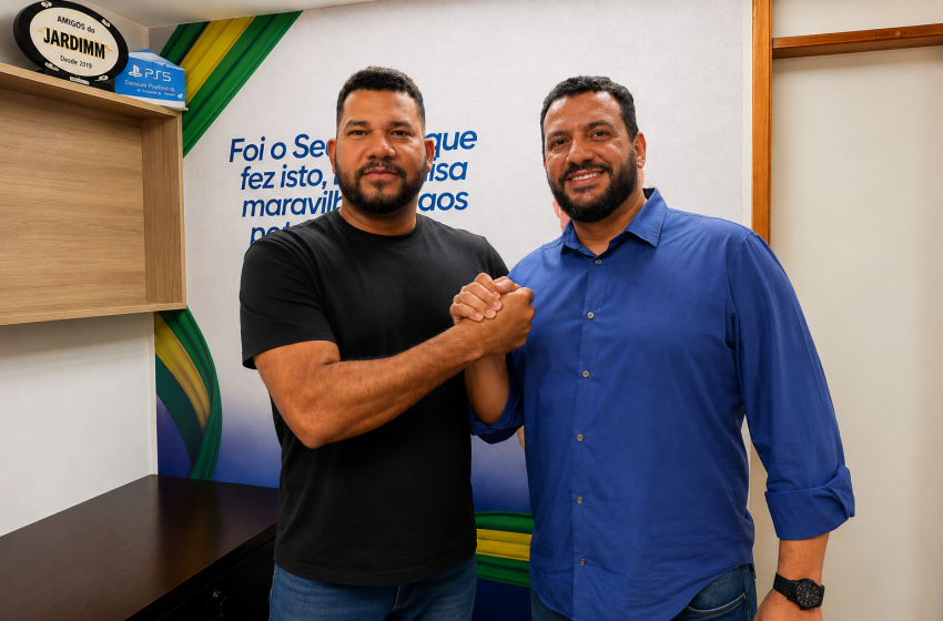  Robson Ouro Preto e Abimael Santos anunciam aliança política e formam dobradinha para eleições de 2026