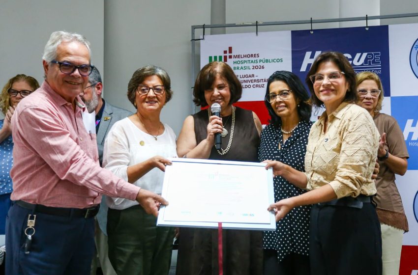  HUOC recebe certificado de 4º melhor hospital público do Brasil e destaca investimentos na unidade