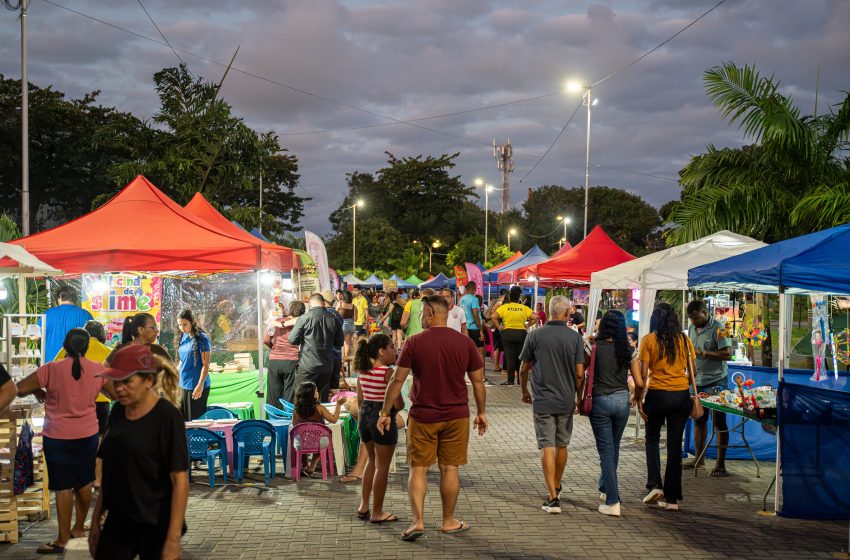  Prefeitura do Paulista inicia reordenamento das barracas de comerciantes informais no Parque Aurora Primeira etapa transfere barracas dos jardins para área de antigo estacionamento e integra estratégia de organização do comércio informal no município