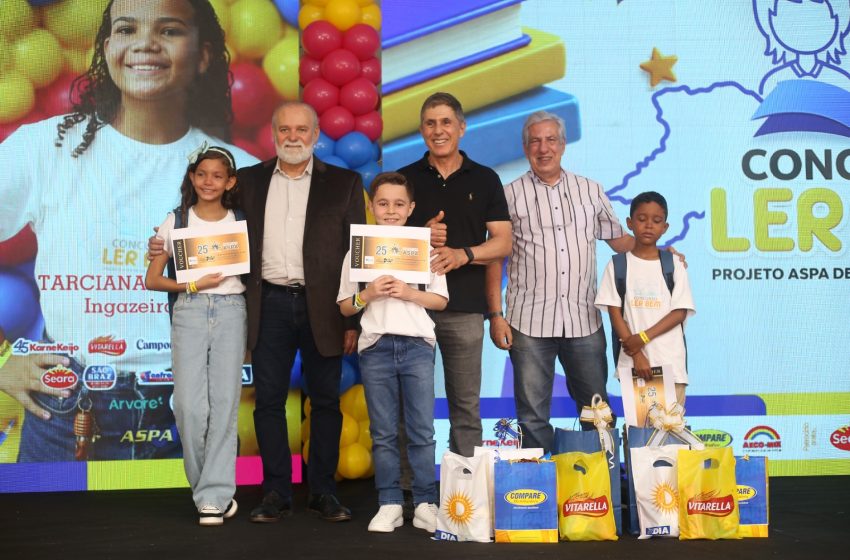 Estudante de Cupira vence o Concurso Ler Bem 2026, que mobilizou 185 mil alunos em Pernambuco Luiz Felipe Ribeiro, de 9 anos, conquistou o primeiro lugar na 16ª edição da iniciativa da ASPA, que envolveu estudantes de 5.100 escolas municipais