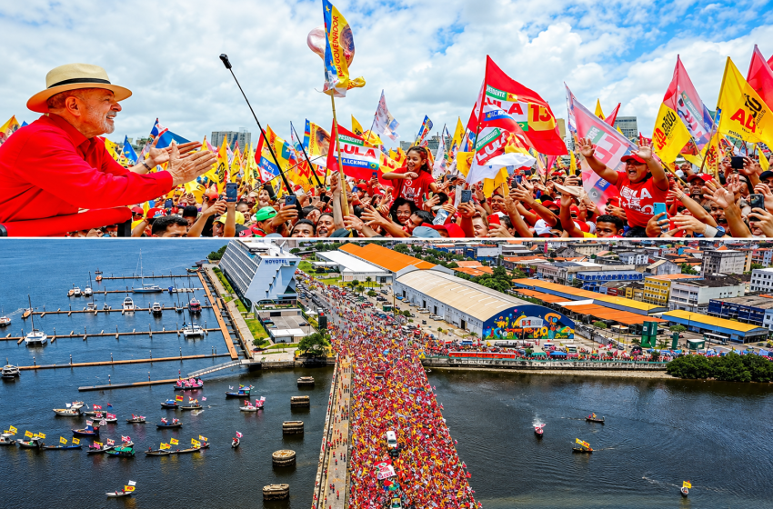  Em Pernambuco, discurso de Lula em ato com João Campos gera insatisfação nos bastidores da campanha do PSB