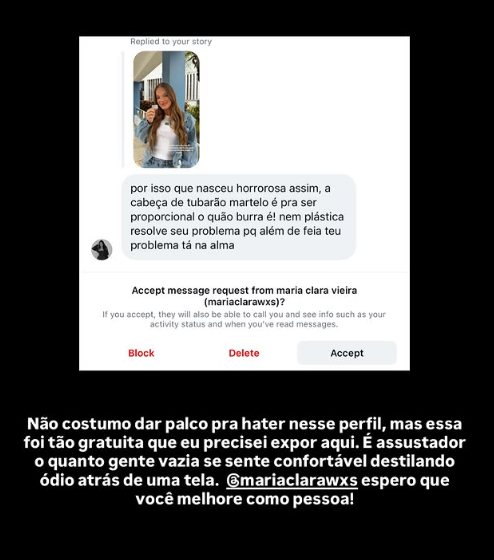  Rafa Justus compartilha experiências de ataque após seu primeiro voto e responde: “Evolua como ser humano